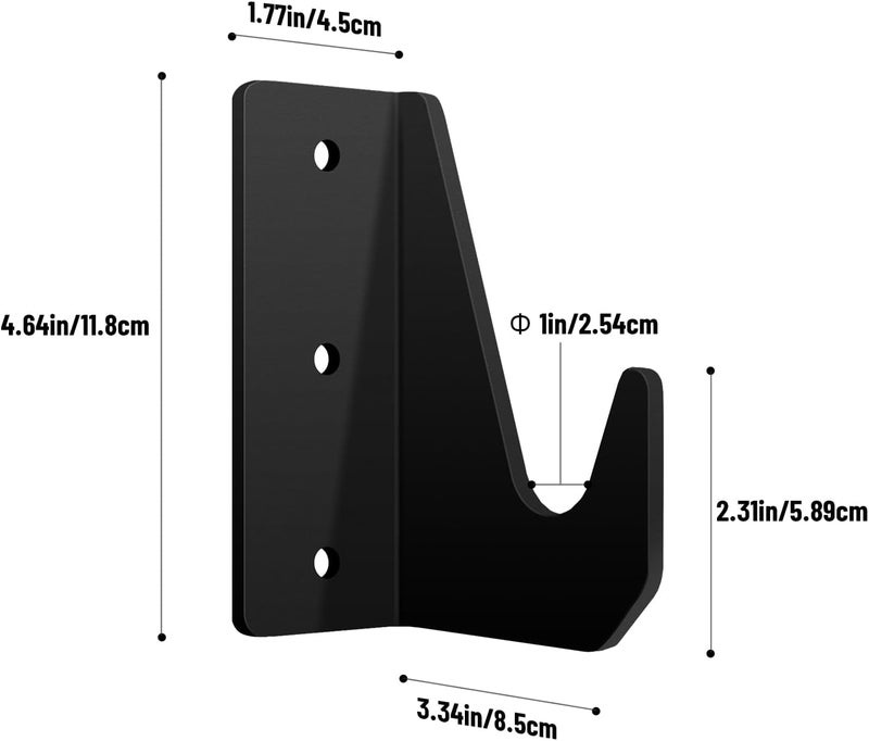 OMMUU Floor Jack Stand Rack Wall Mount Organizer, Car Hydraulic Trolley Jack Stands Holder Wall Storage Rack Mount Brackets Jack Stands Tower Trailer Accessories Tool, QC-QJD-02 - Image 4